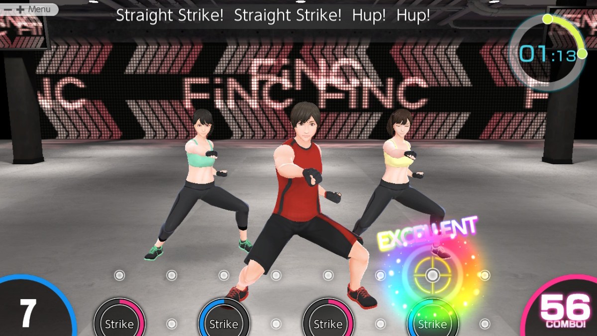 Knockout Home Fitness Switch game