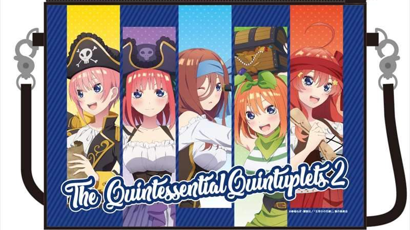 Quintessential Quintuplets Characters Dress as Pirates for New Items