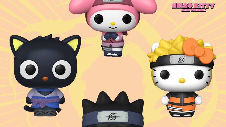 Naruto Shippuden Sanrio Funko Pops