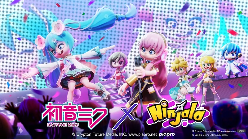 Ninjala Hatsune Miku collaboration