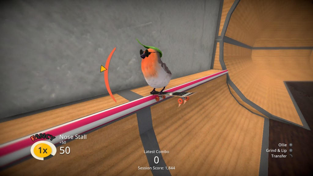 Skatebird trick difficulty