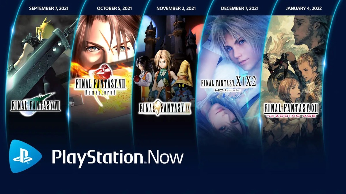 final fantasy playstation now ps now FFVII