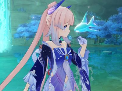 genshin impact kokomi barbara qiqi