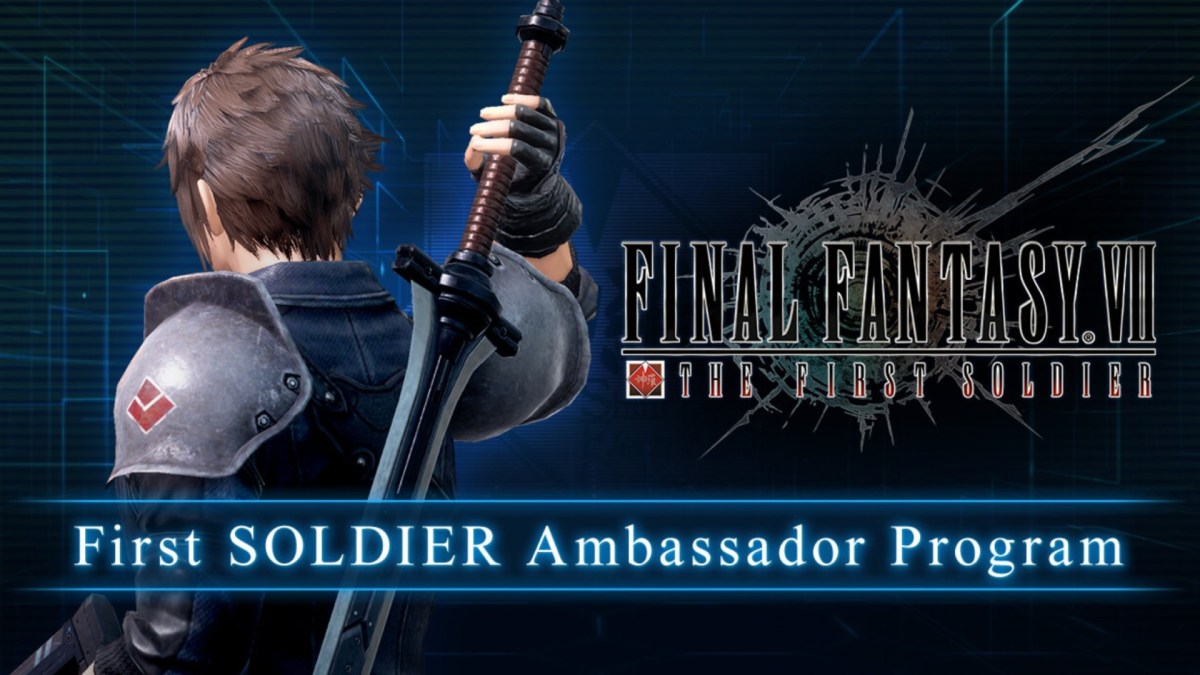 Square Enix introduced its FFVII The First Soldier Ambassador program for people streaming and revealed perks they'll have.