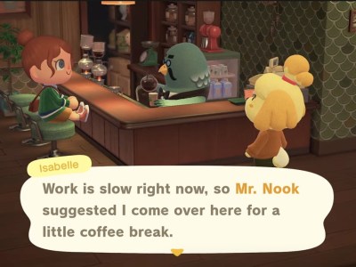 Animal Crossing November Update Adds Brewster Cooking