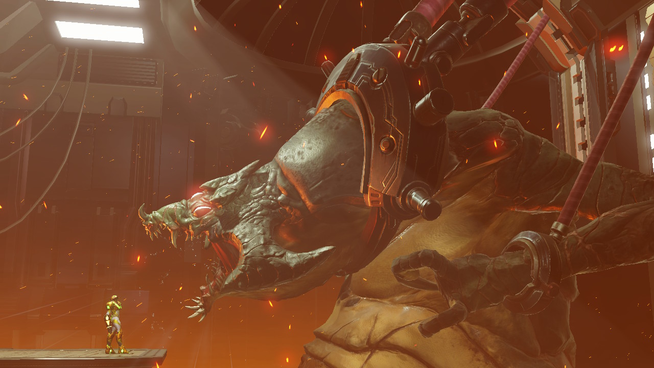 metroid dread review boss