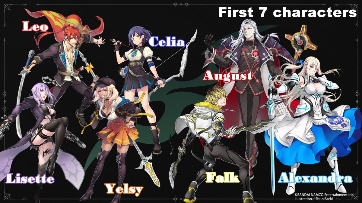 7 Tales of Luminaria Launch Day Characters Revealed