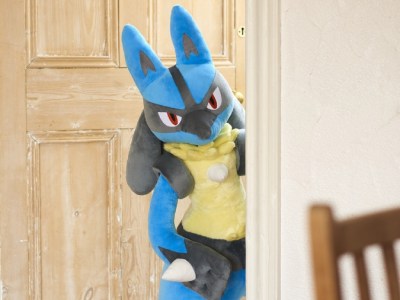 Life-sized Lucario Plush