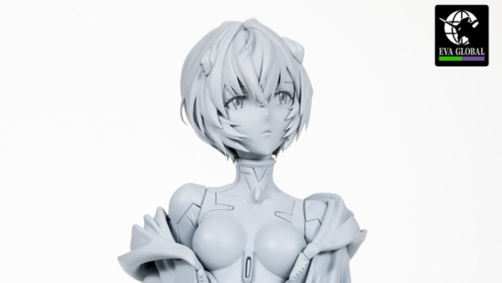Evangelion Rei Ayanami and Mari Makinami Figure Prototypes Appear