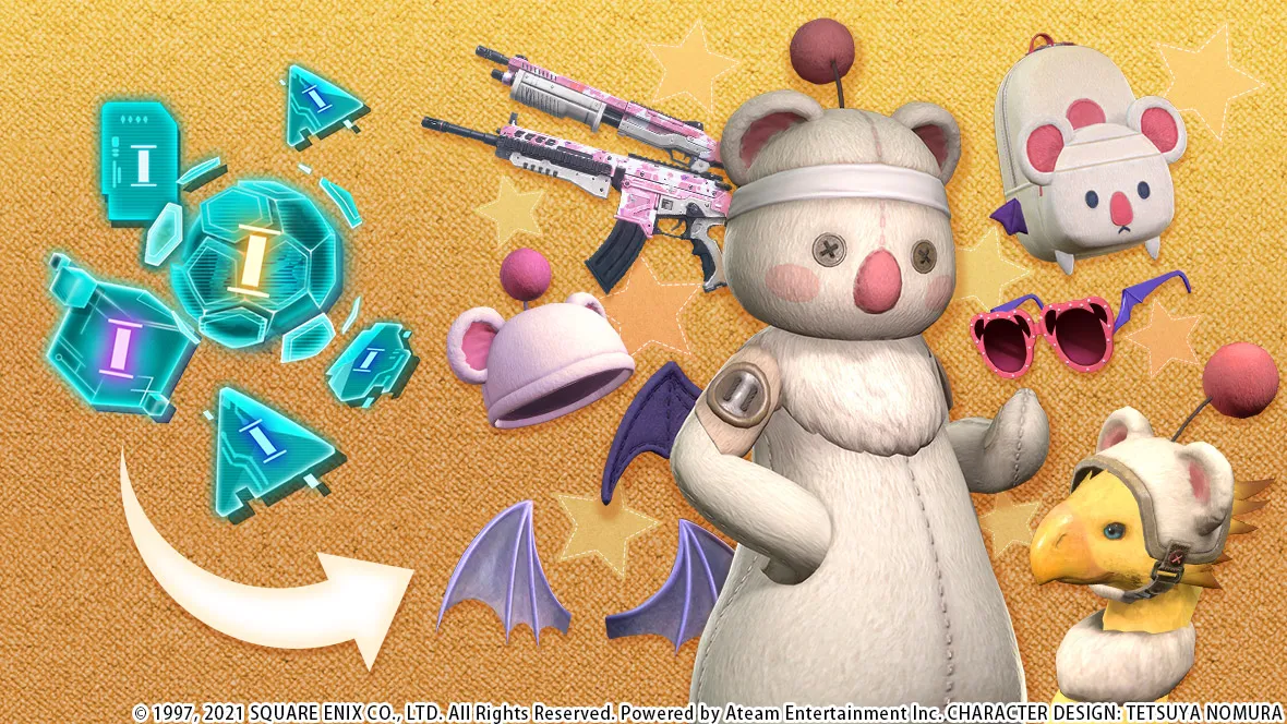 FFVII The First Soldier Chocobo Farm and Moogle Cosmetics Shared 3