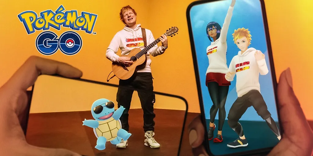 Pokemon GO Ed Sheeran Event Includes Sunglasses Squirtle