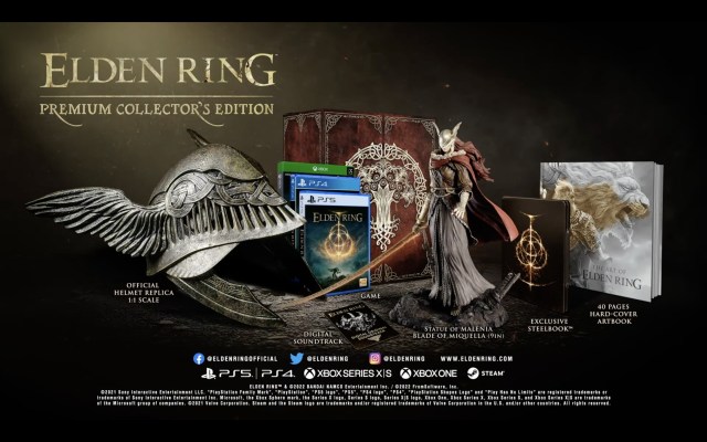 Elden Ring Pre-Order Bonus and Premium Collector’s Edition Shown