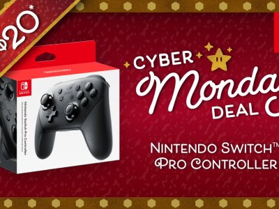 Switch Cyber Monday Deals Include Pro Controller, Games
