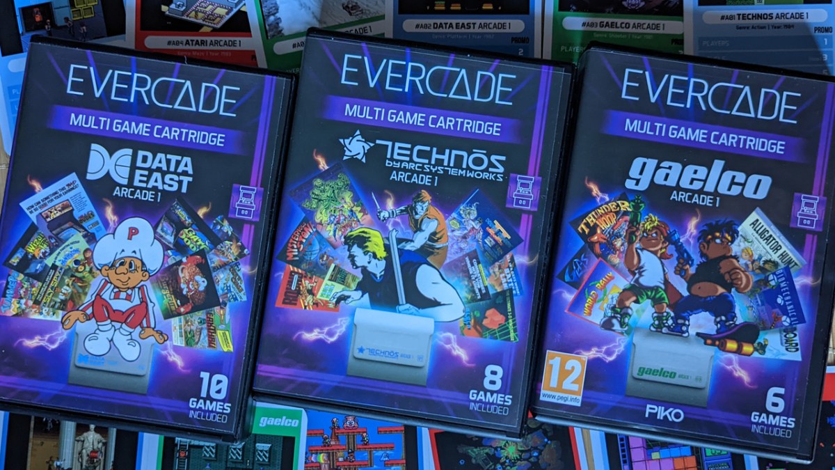 evercade vs games arcade