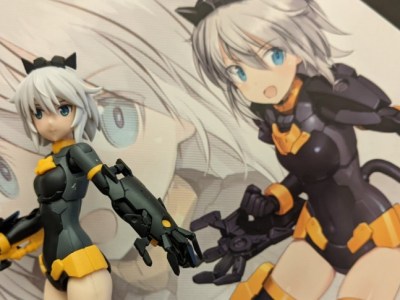 Bandai 30 Minute Sisters Rishetta is a Simple Model Kit