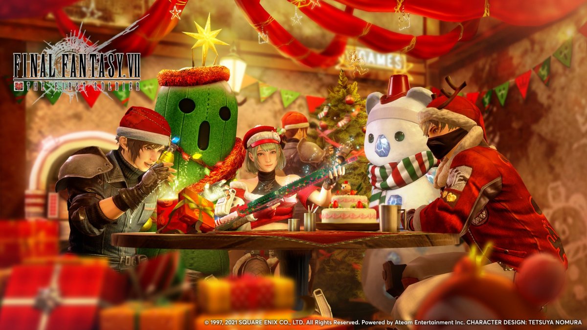 FFVII The First Soldier Christmas Holiday Event Announced