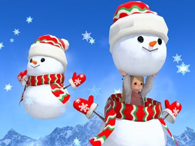 FFXIV Online Store Starlight Celebration 2021 Items and Sale Begins Snowman Mount Included
