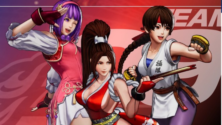 KOF XV Athena, Mai, and Yuri Team Super Heroine Story Shared