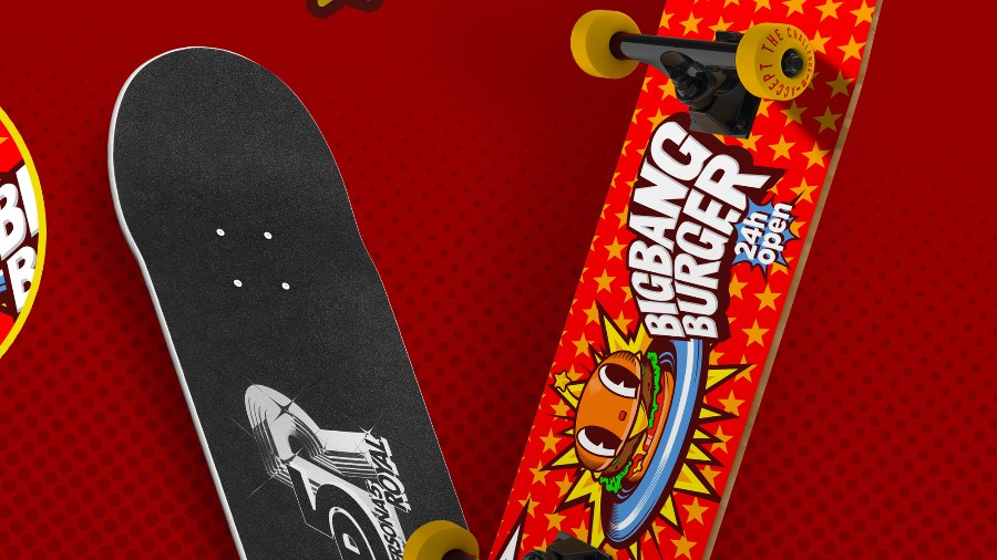 Persona 5 Big Bang Burger Skateboard Will Appear in 2022