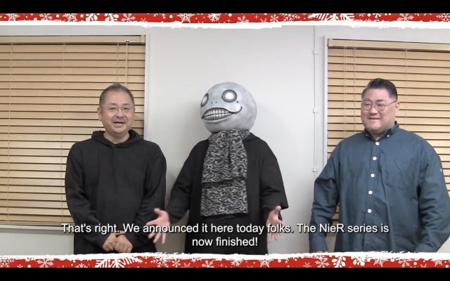 Yoko Taro Jokes ‘NieR Series is Now Finished’ in Holiday Video