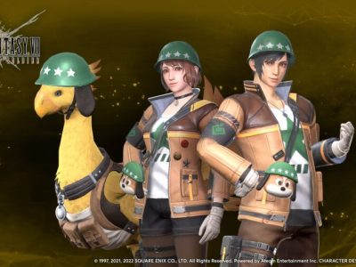 FFVII The First Soldier Stamp