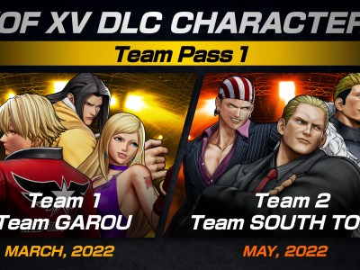 KOF XV DLC KOF XV Team South Town Team Garou
