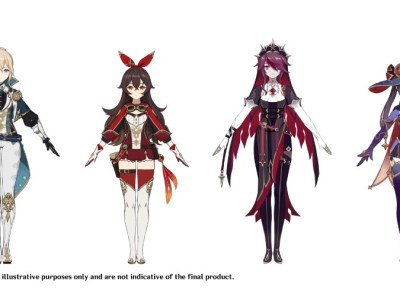 Genshin Impact Amber, Jean, Mona, and Rosaria Costumes Coming