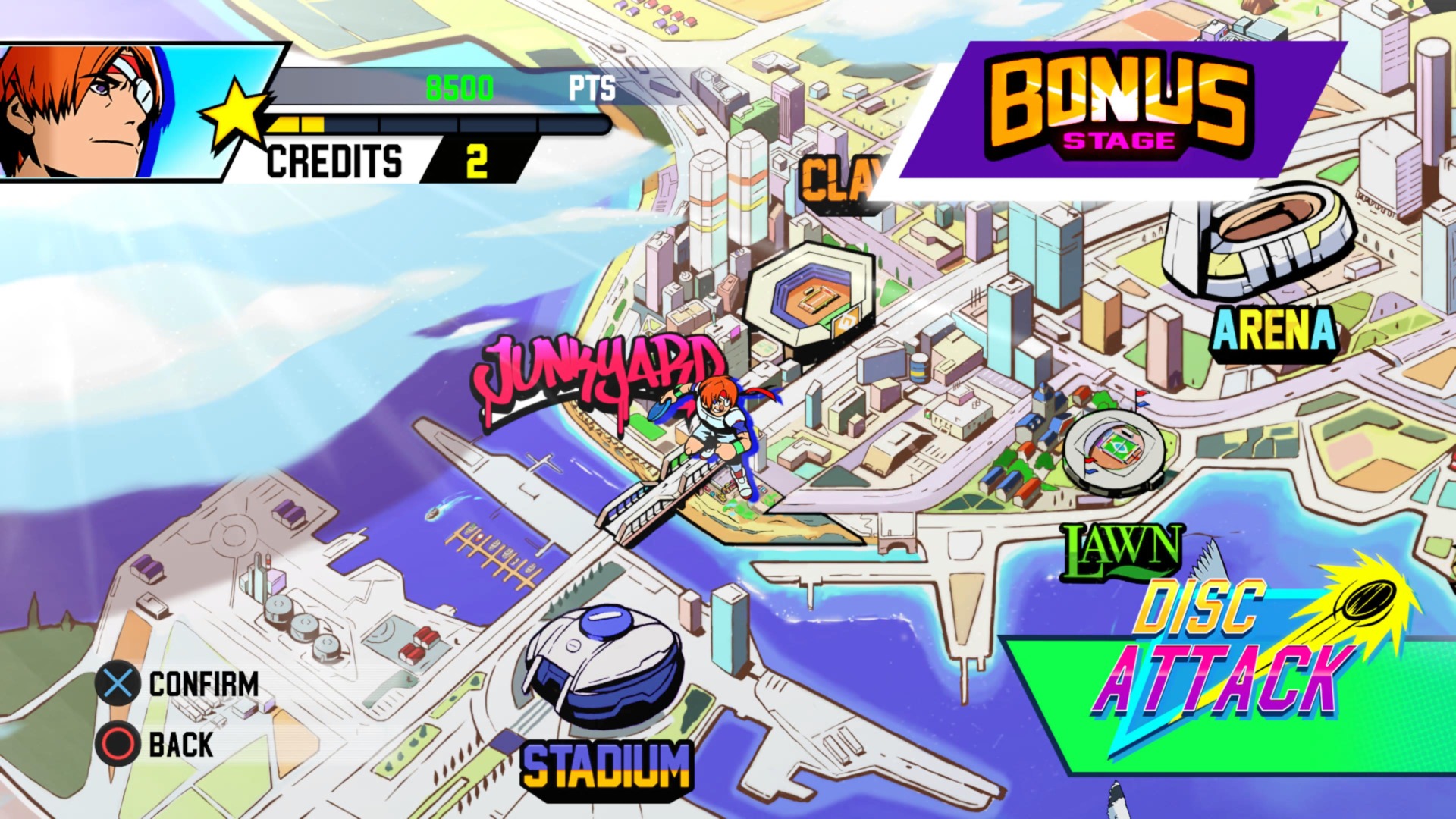 arcade mode screenshot