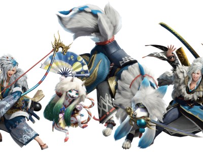 Monster Hunter Rise Azure Armor Weapons