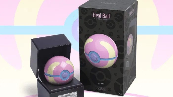 Pokemon Heal Ball Poke Ball Replica First of 4 New Models