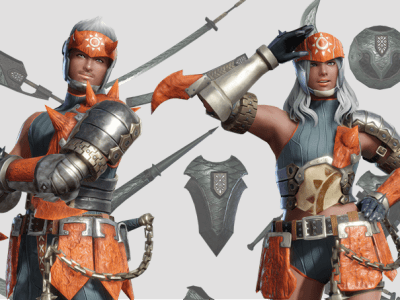 Monster Hunter Rise Defender Weapons Black Belt Armor