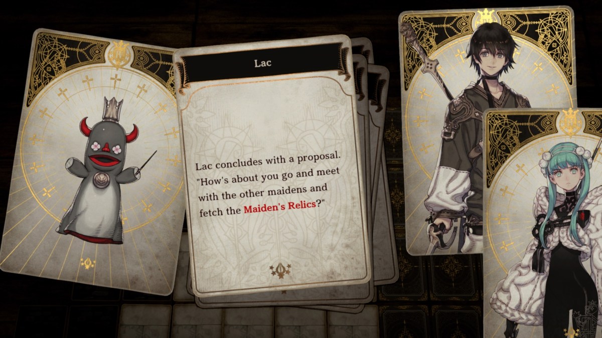 Review: The Forsaken Maiden Shuffles Voice of Cards’ Deck