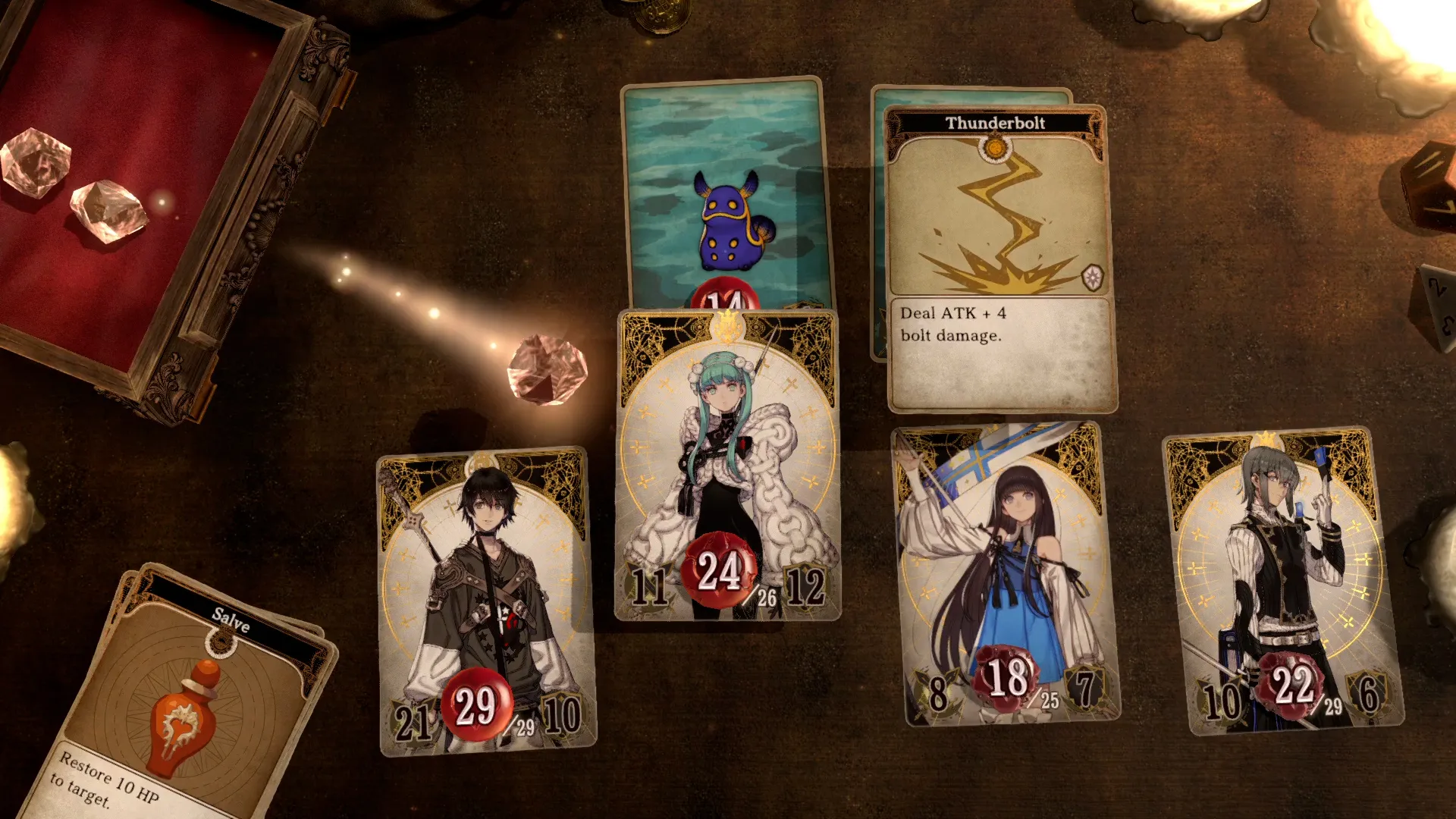Review: The Forsaken Maiden Shuffles Voice of Cards' Deck