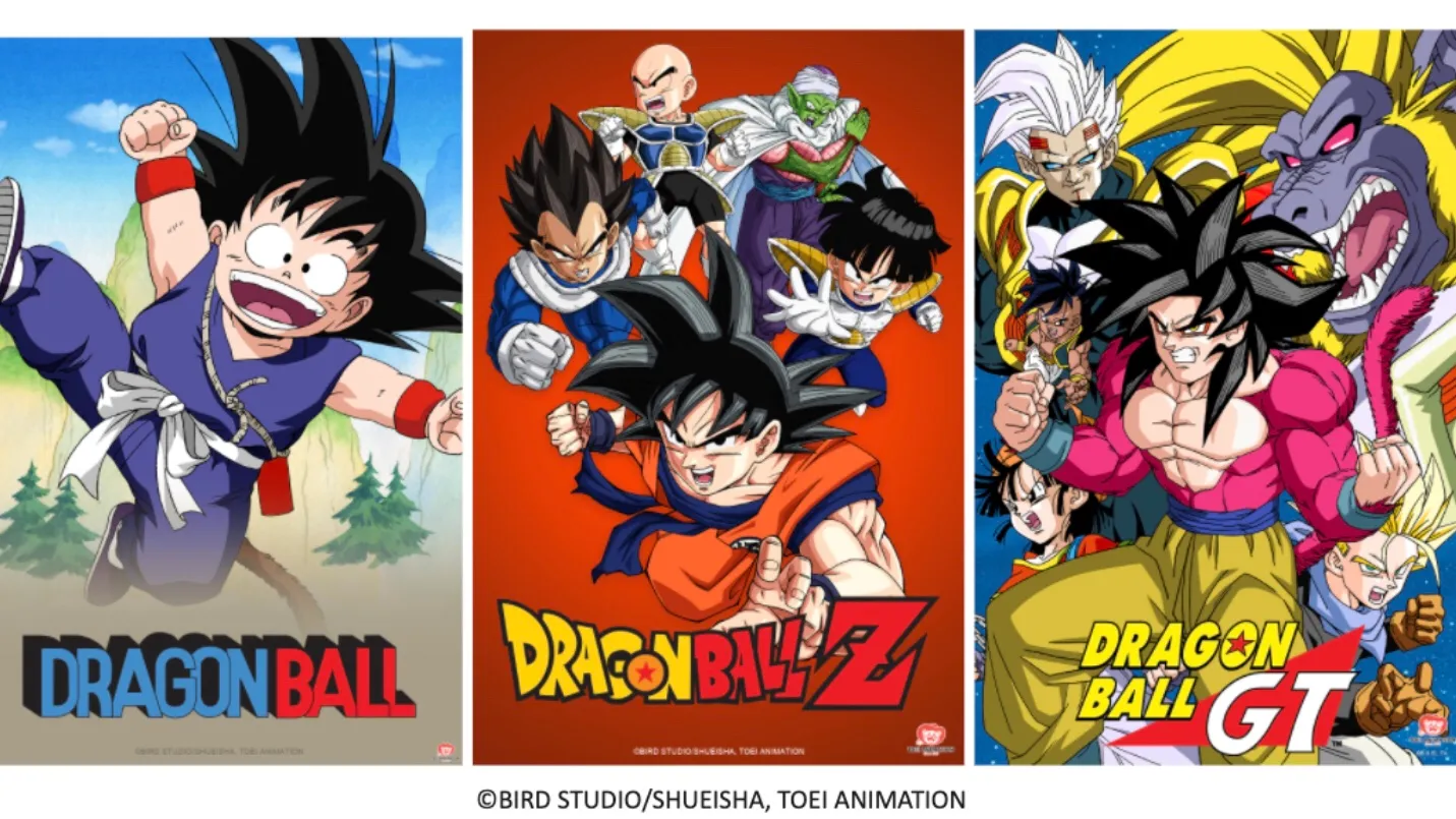 Todas as sagas de Dragon Ball estão disponíveis no Crunchyroll