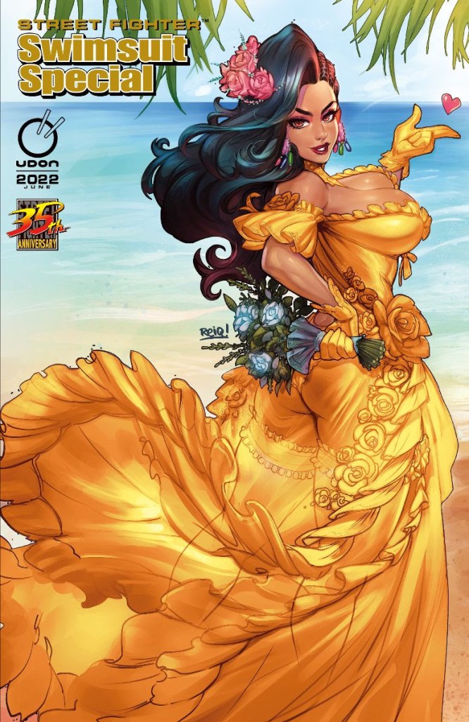 2022 Street Fighter Swimsuit Special Covers Shared Golden Bride Laura