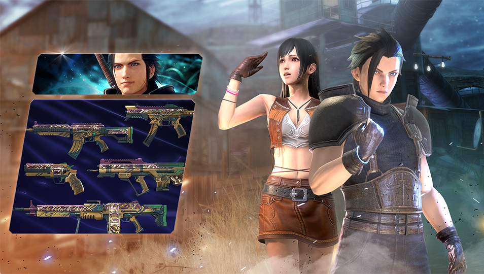 Crisis Core Skins and Bahamut Coming to FFVII The First Soldier Zack Tifa