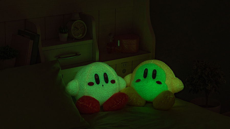 Kirby Waddledee Plushies Glow