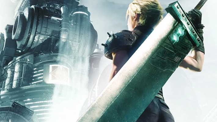 Final Fantasy VII Remake Buster Sword Clock FFVII