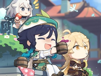 Genshin Impact Venti Paimon Traveler Wallpaper