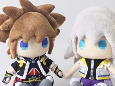 Kingdom Hearts 2 Sora and Riku Plush Dolls Announced
