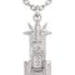 Kingdom Hearts Organization XIII Necklace Silver jewelry