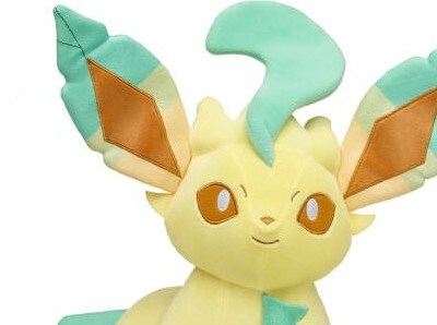 Next Build-a-Bear Pokemon Plush is Eevee's Leafeon Evolution