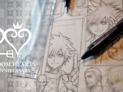 kingdom hearts 20th anniversary sketch