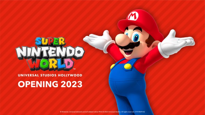 Super Nintendo World Universal Studios Hollywood opening 2023 launch date