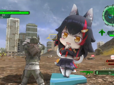 Earth Defense Force 6 - Hololive Ookami Mio Decoy