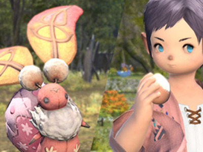 Final Fantasy XIV Hatching-tide Eat Egg