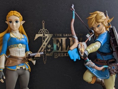 First 4 Figures Breath of the Wild Link and Zelda Figures are Quite Detailed
