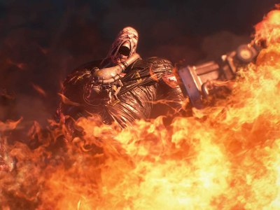 Resident Evil 3 Concept Art Shows Umbrella Making Nemesis