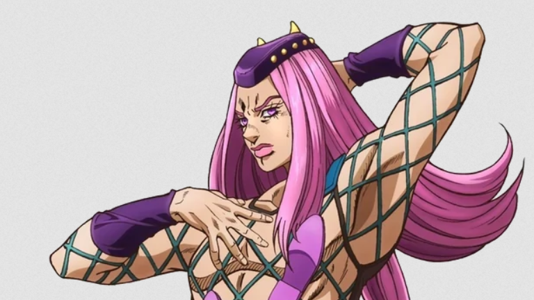 Powerful. Large. Deep., Narciso Anasui, Stone Ocean TV anime  (transparent,...