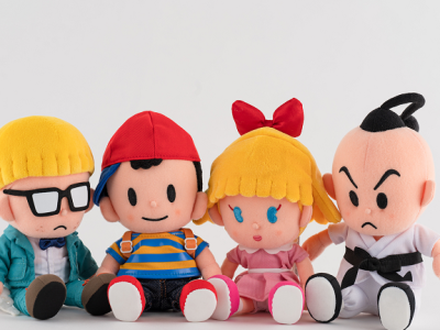 earthbound department store merchandise includes ness dolls